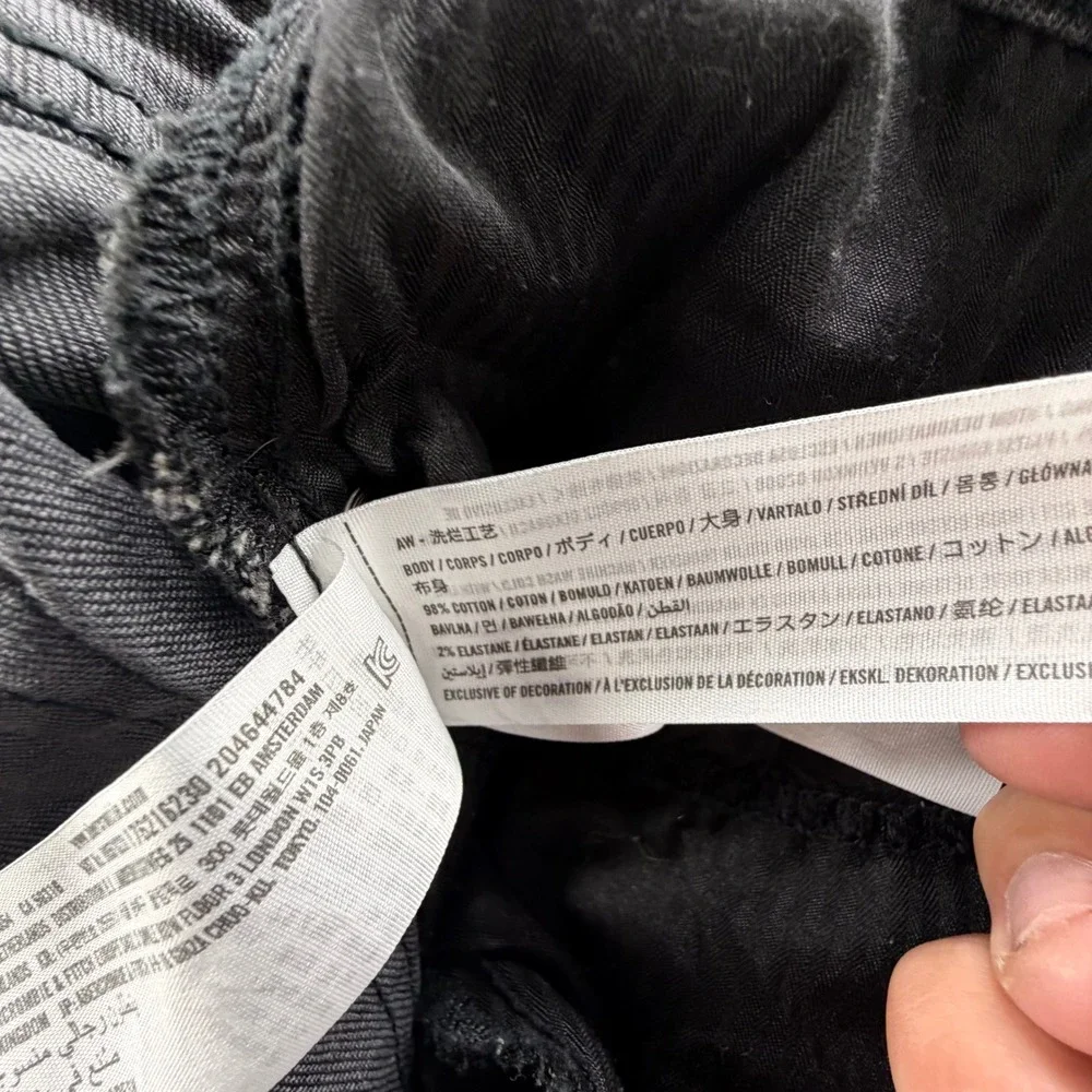 Abercrombie & Fitch measurements waist